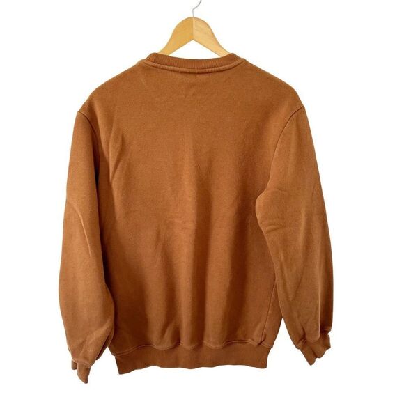 H&M Earthy Brown Relaxed Fit Crewneck Sweatshirt - Picture 2 of 5